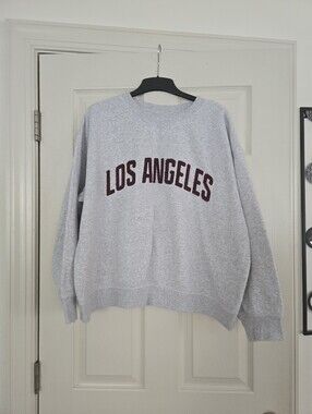 Los Angeles Grey Crewneck Sweater